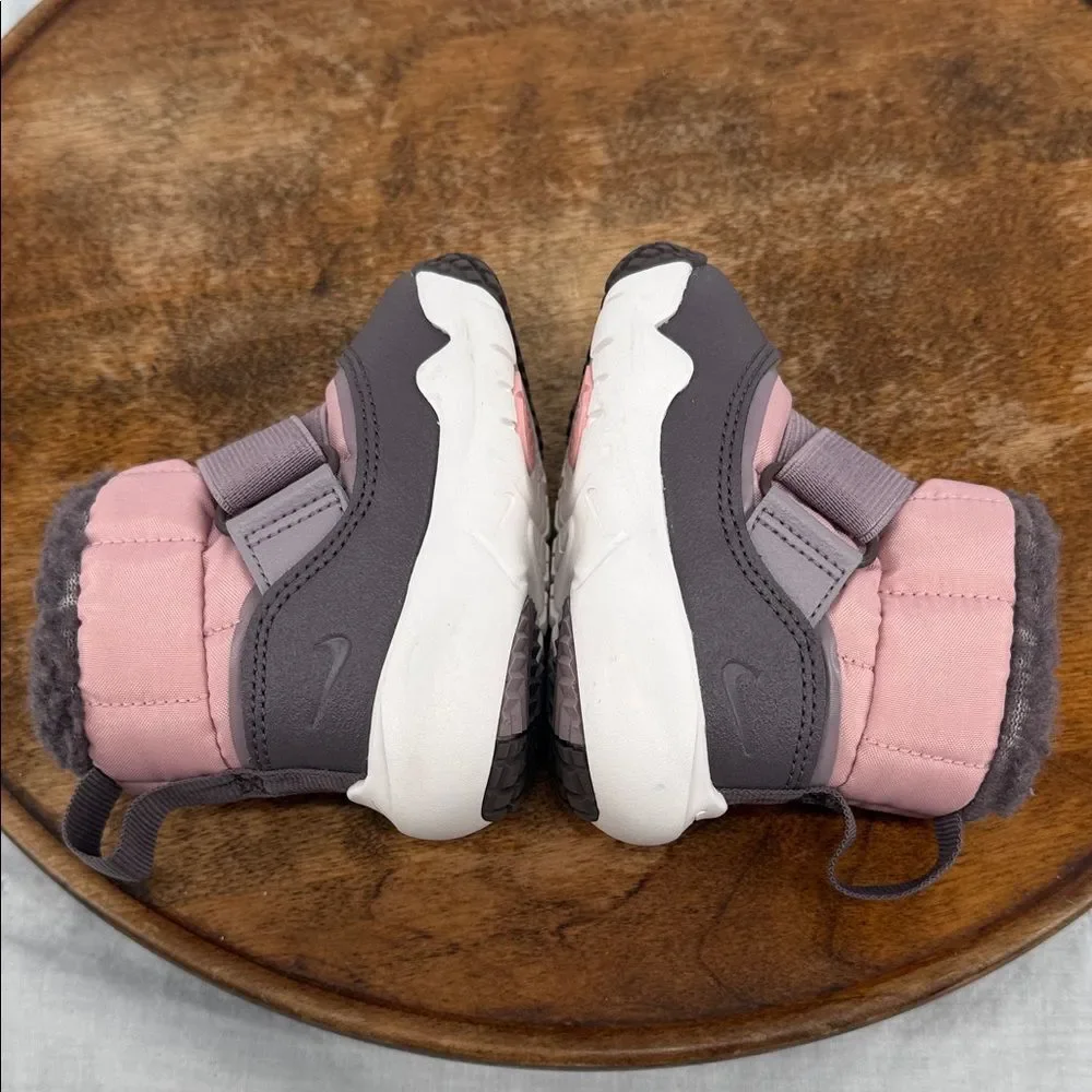 Nike Boots Toddler Baby Kids Girls 4C Flex Advance Winter Snow Pink Glaze